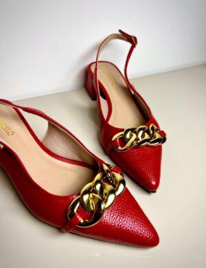 Scarpin Vermelho Rubi
