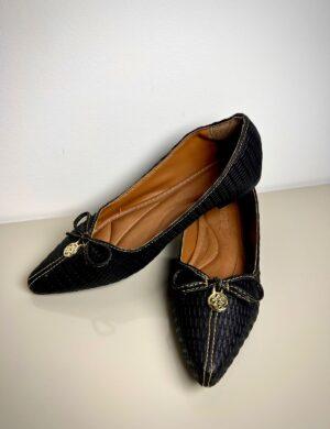 SAPATILHA PRETA LUXO