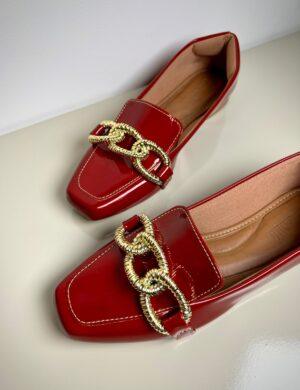 MOCASSIM VERMELHO RUBI